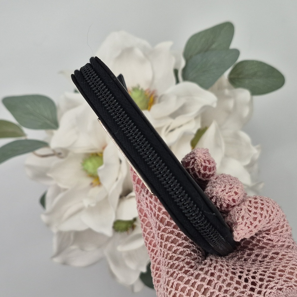 Authentic MINT CONDITION PRADA Black Zip-Around Wallet - Picture 4 of 11